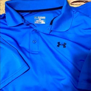 Under Armor Polo size 3X Loose Fit heat Gear